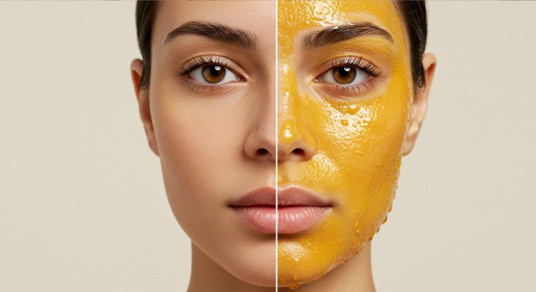 Overnight Glow Hack – Honey & Turmeric Mask for Radiant Skin