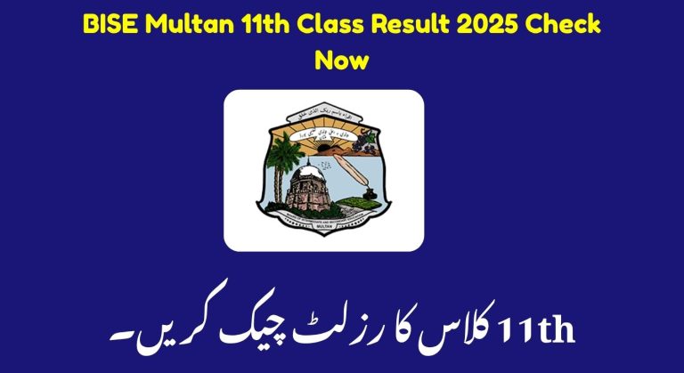 BISE Multan 11th Class Result 2025 Check Now