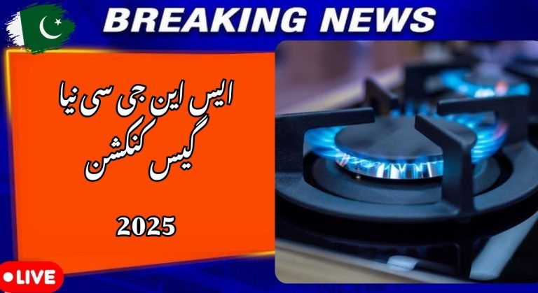 SNGC New Gas Connection 2025 – Apply Online, Fee & Requirements