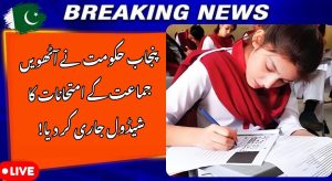Punjab Government Confirms Schedule for Grade 8 Assessment Exams
